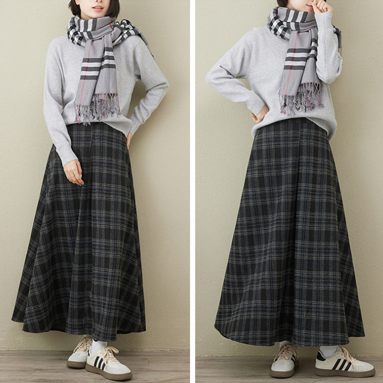ロングスカート チェック柄スカート フリルスカート スカート ボトムス