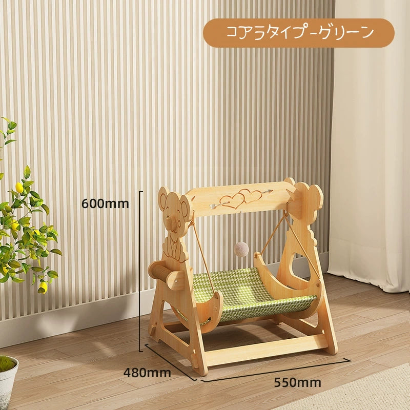 キャットハンモック  猫用ハンモック キャットスウィング 猫用スウィングベッド キャットベッド
