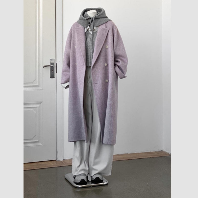 ラシャコート 長袖 レディース チェスターコート ロングコート 襟付き 普段着