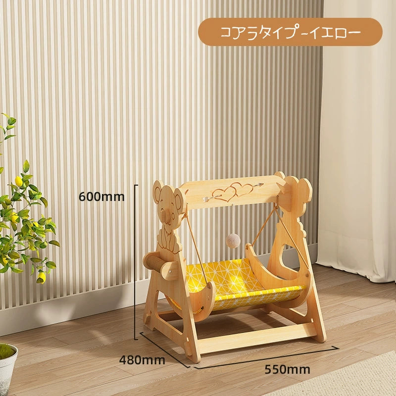 キャットハンモック  猫用ハンモック キャットスウィング 猫用スウィングベッド キャットベッド