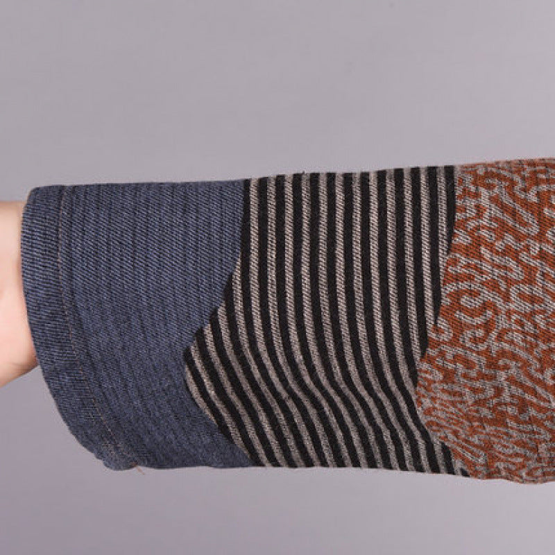 ニットワンピース レディース レイヤード トップス ニット セーター スカート