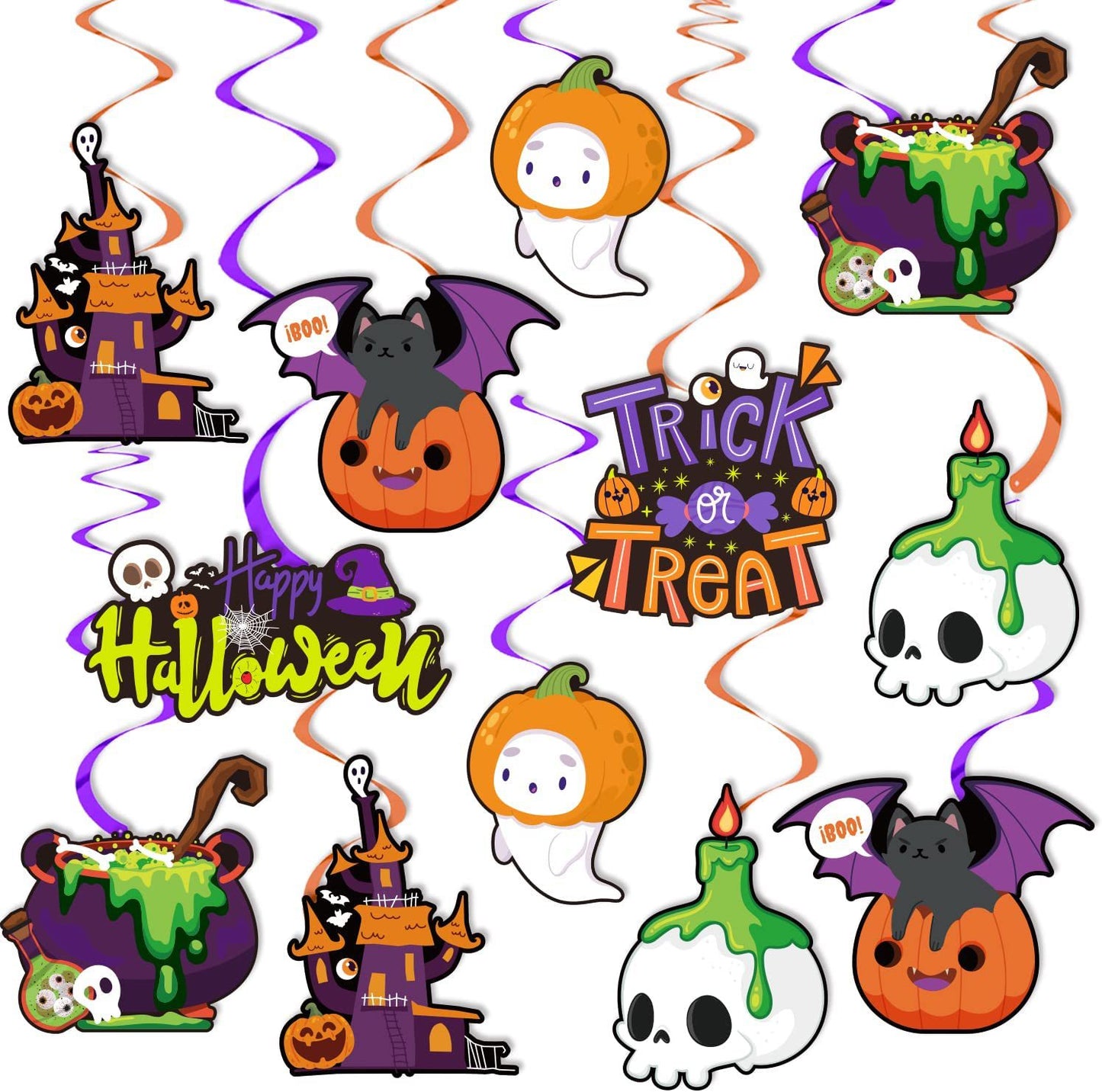 豪華63点!ハロウィン風船 飾り バルーン パーティー イベント デコレーション インテリア 幽霊