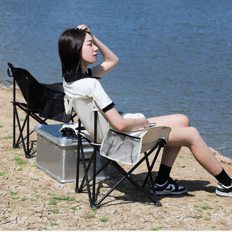 アウトドアチェア キャンプ椅子 キャンプチェア ポータブル 軽量 折りたたみ椅子 おしゃれ