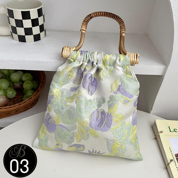 ハンドバッグ  レディースバッグ  刺繍バッグ  浴衣バッグ  ミニバッグ