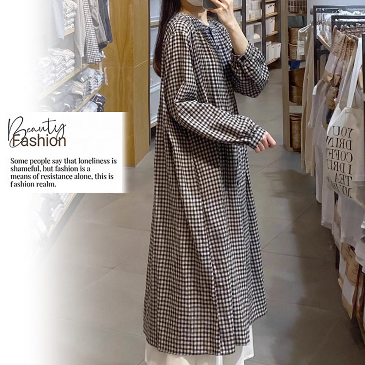 シャツワンピース   ロングワンピース  ワンピース  体型カバー