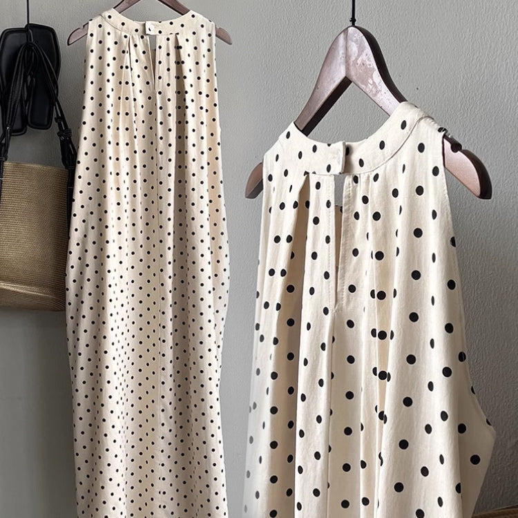 ノースリワンピ  ワンピース  ロングワンピース   ドレス  体型カバー