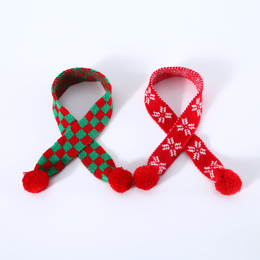 ペットのスカーフ クリスマス 猫 小型犬 スカーフ コスチューム 写真撮影 ペットマフラー