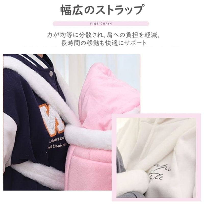 ペットリュック ふわふわ 両面ボア 猫 キャリーバッグ ペットキャリー キャリー 犬 リュック