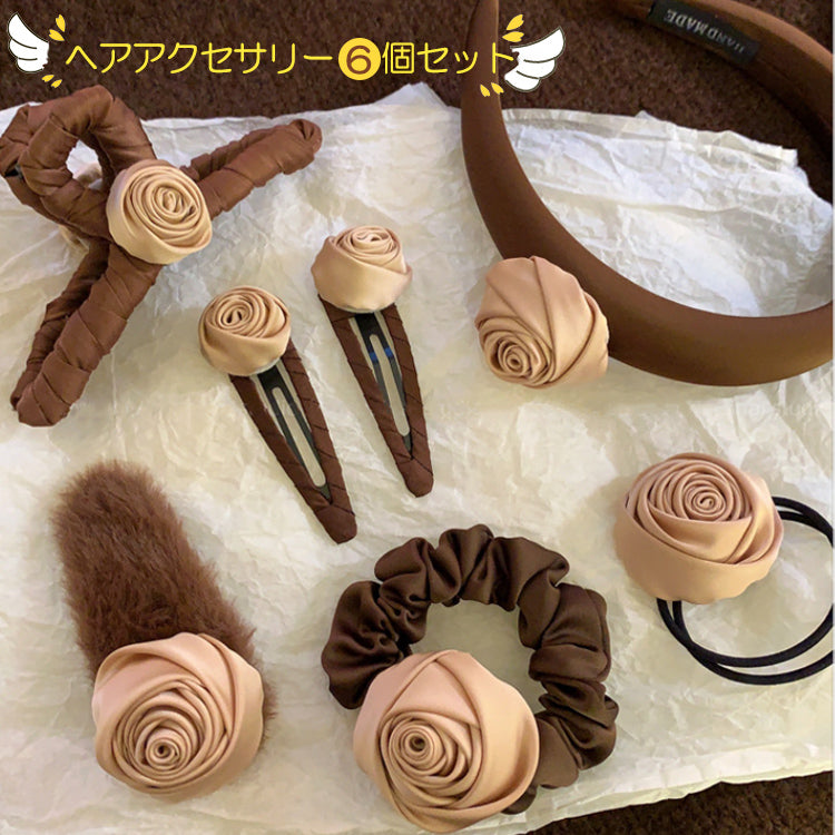 ヘアアクセサリー シュシュ ヘアピン ヘアタイ ヘアクリップ カチューシャ ヘアゴム