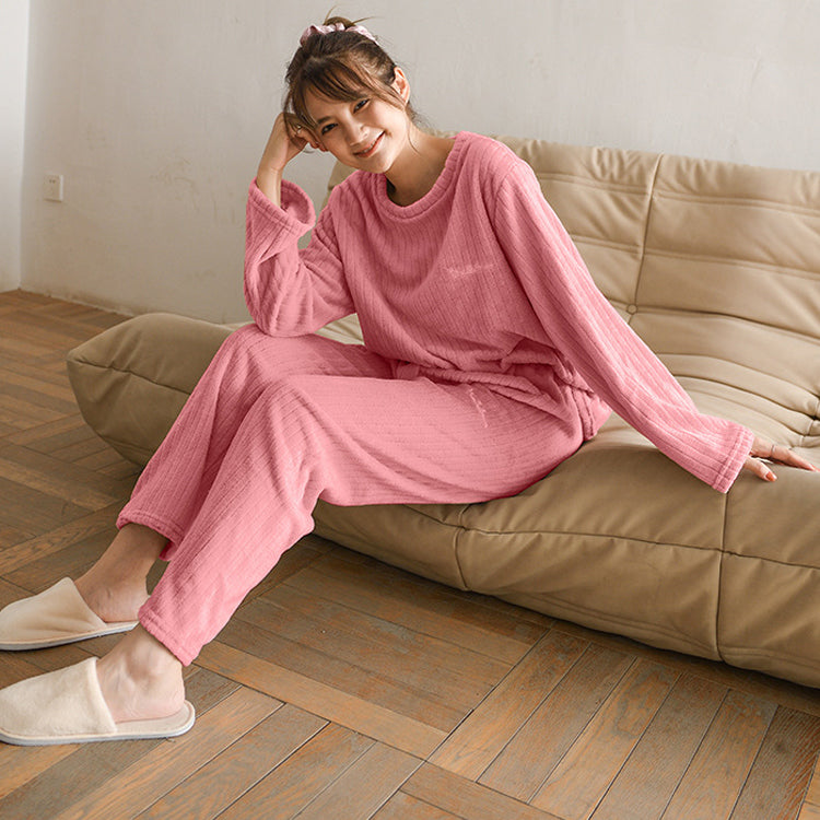 ルームウェア上下セット パジャマ ナイトウェア 2点セット 着る毛布 部屋着