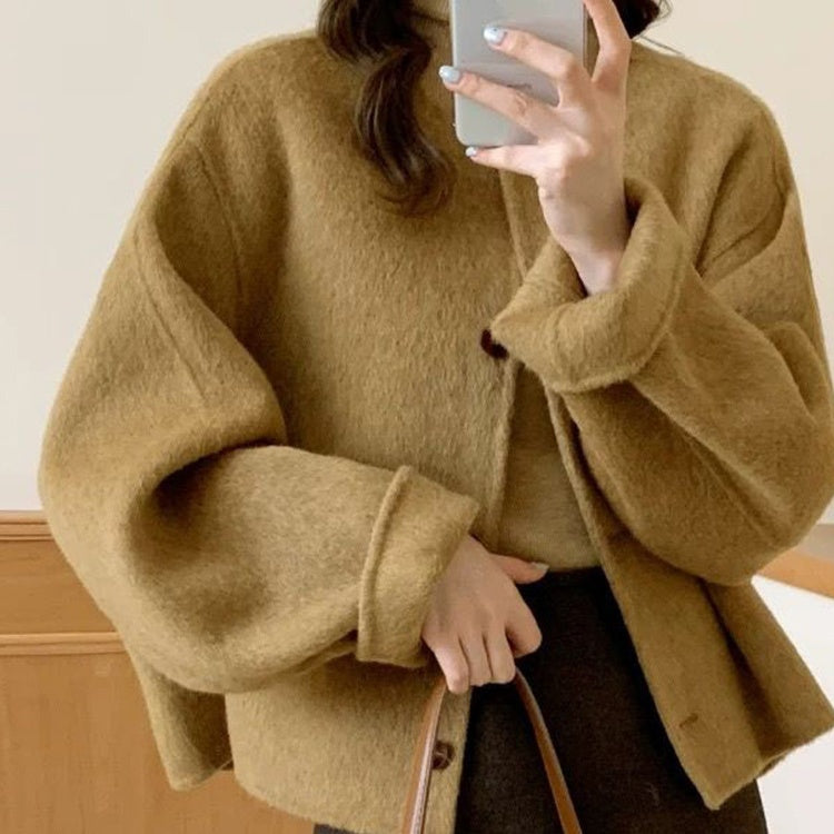 ジャケット レディース ツイードジャケット コート 冬服 エレガント きれいめ 高級感