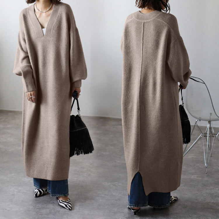 ニットワンピース   ワンピース  ドレス  セーター トップス