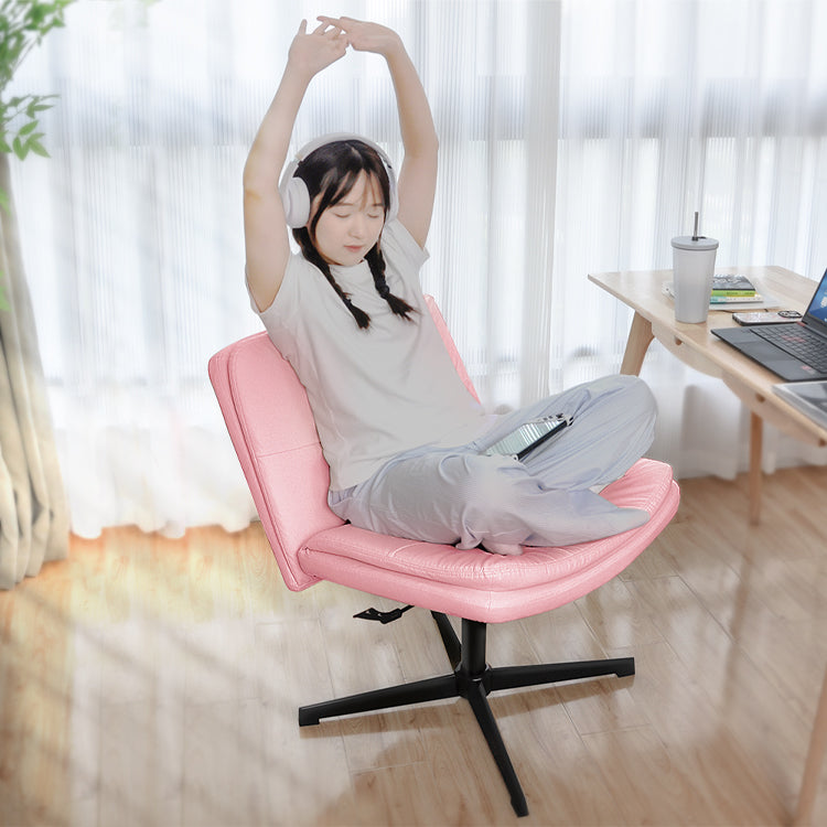 \ 特価中/  デスクチェア 家庭用 大座面 ゆったり座れる 学習チェア 勉強椅子 ゲーム用 デスクワーク 仕事 男女兼用 リラックス 高さ調節 パソコンチェア オフィスチェア あぐら可能 PUレザー