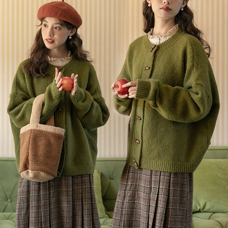 ニットカーディガン ニットセーター 前開きセーター アウター トップス レディース