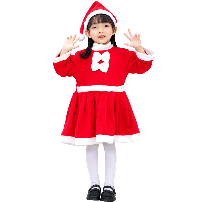 サンタ コスチューム サンタ服 女の子 キッズ サンタクロース 衣装 子供 子ども ロンパース