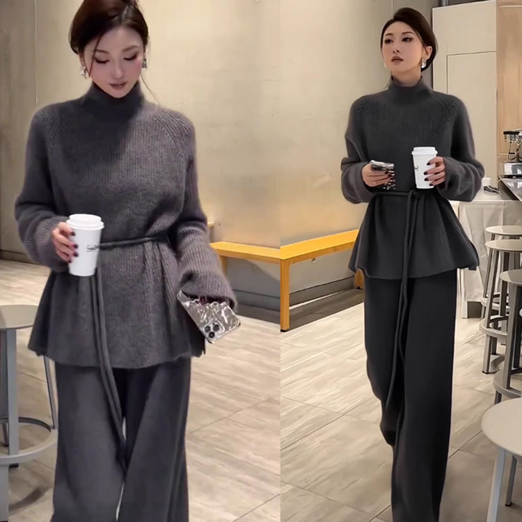 ニット セーター タートルネックセーター ハイネックニット 長袖セーター