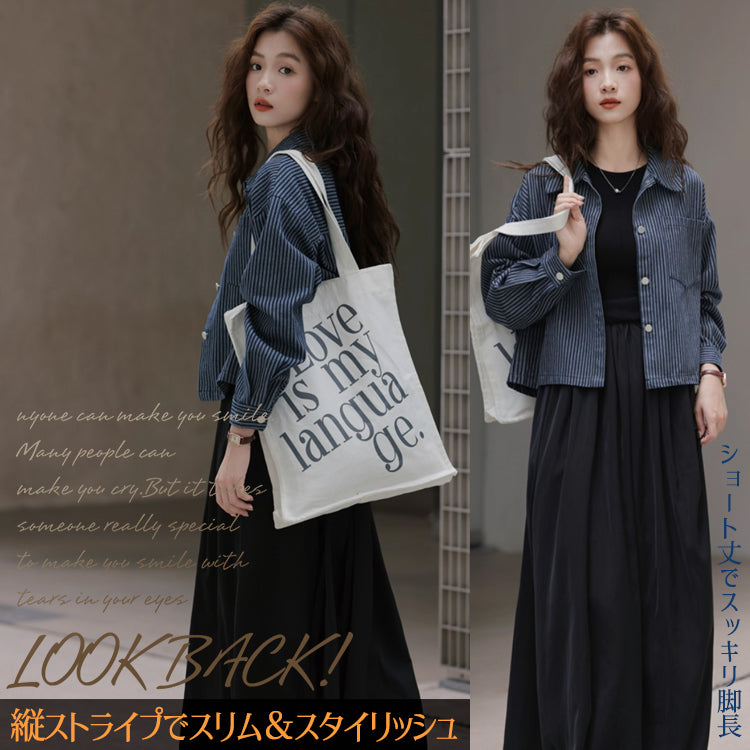 デニムジャケット シャツジャケット デニムシャツ デニムアウター ジャケット アウター レディース