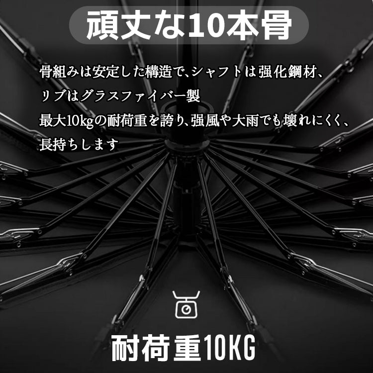 折りたたみ傘 晴雨兼用 レディース メンズ 自動開閉 120本骨傘 木製ハンドル