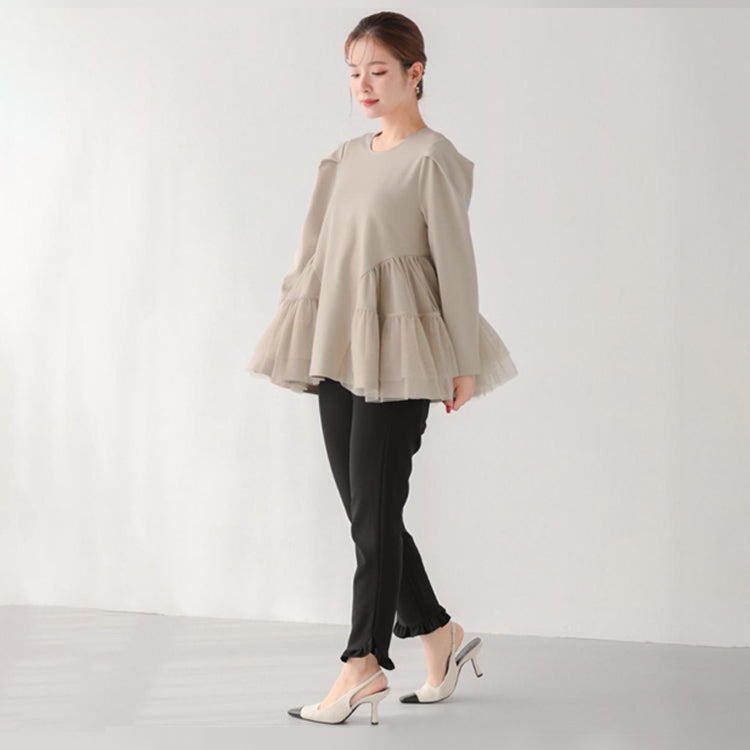 パーカー プルオーバー ラウンドネックトレーナー プルオーバートレーナー