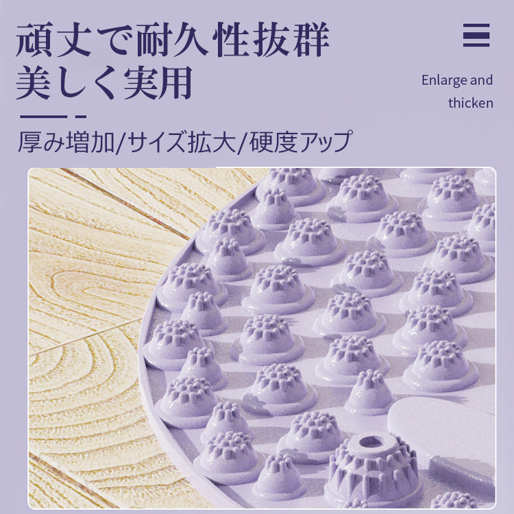 足ツボマット 足指圧パッド 指圧パッド 指圧ボードマット マッサージパッド