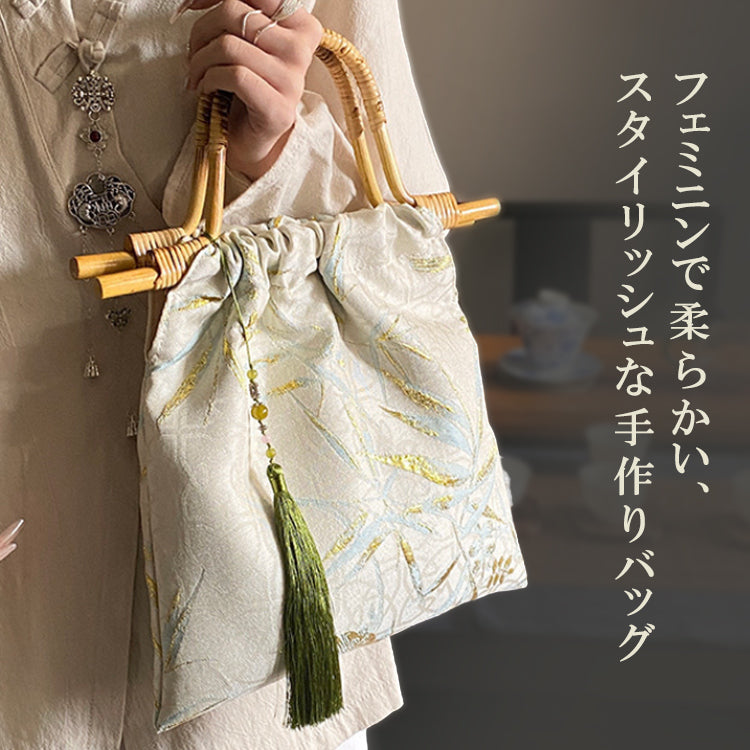 ハンドバッグ  レディースバッグ  刺繍バッグ  浴衣バッグ  ミニバッグ