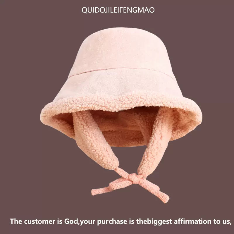 バケットハット 帽子 レディース 送料無料 冬 モコモコ帽子ハット ボアハット 秋冬帽子レディース 女の子ハット かわいい おしゃれ 小顔効果 保温 ぼうし 通勤 通学 プレゼント 誕生日 クリスマス 女優帽 日常用   横軸項目名 カラー