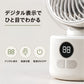 キャンプ扇風機 アウトドアサーキュレーター 卓上ファン USB充電式 コードレス