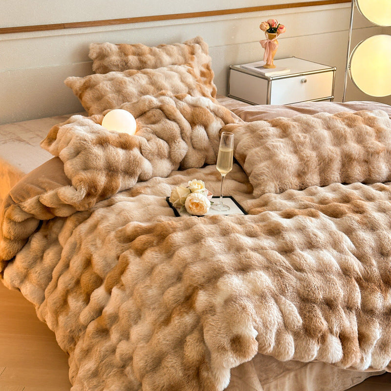 ベッド用4点セット 掛布団カバー&シーツ&枕カバー2枚 | 布団カバーセット 寝具カバーセット