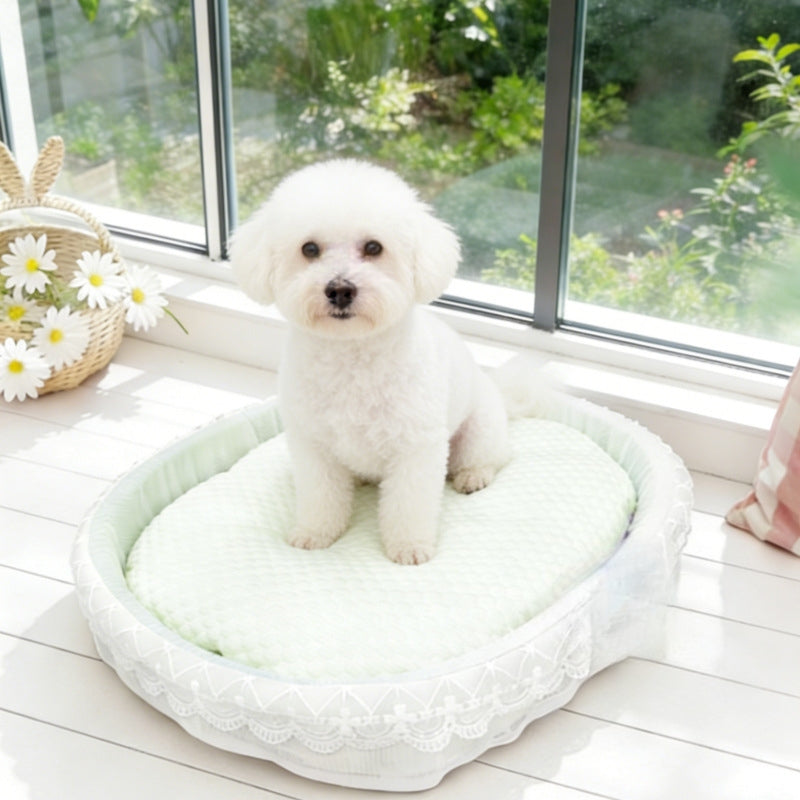 ペットベッド 犬ベッド 猫ベッド ひんやりベッド 接触冷感 夏用ベッド 春夏用