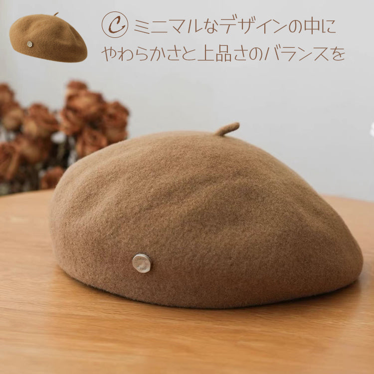 ベレー帽 フェルトベレー帽 スエードベレー帽 フェイクレザーベレー帽 レディースベレー帽