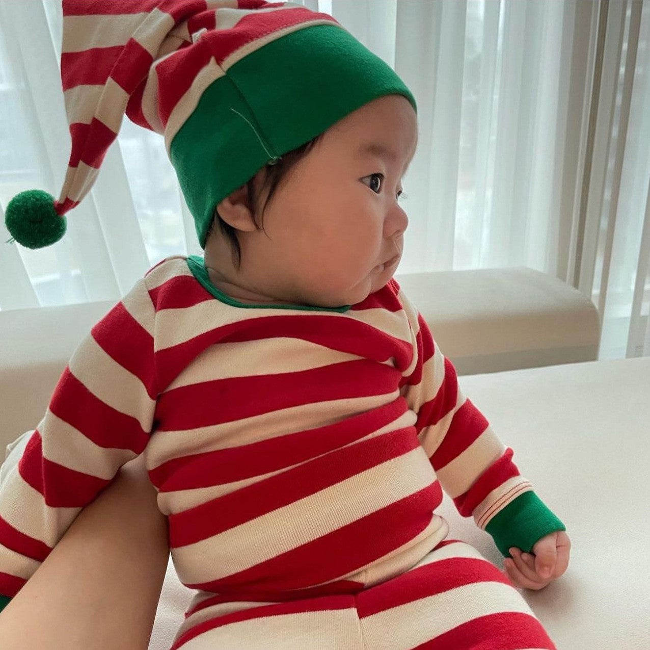 ベビー ジャンプスーツ カバーオール プレゼント サンタクロース クリスマスツリー アウター