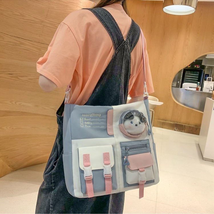 トートバッグ 学生バック レディース 軽い 弁当袋 手提げ袋 ハンドバッグ 帆布 大きめ