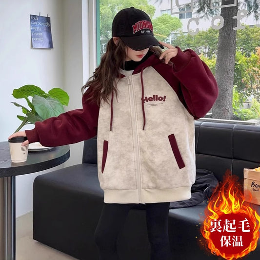 スタジャン コート 子供服 アウター ジャケット パーカー スウェット 上着 長袖 裏起毛