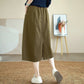 スカート コーデュロイ レディース ボトムス ロング プリーツ ロング 春 秋