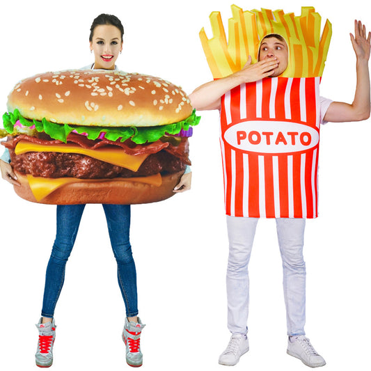 ロールプレイ なりきり 仮装 cosplayフライドポテトバーガーイベント ハロウィン
