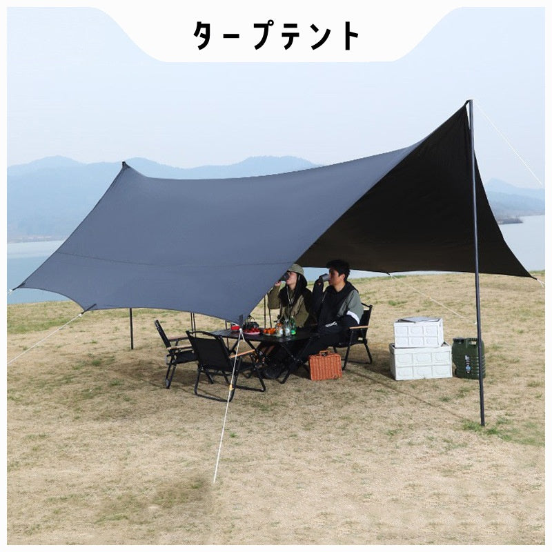 タープテント キャンピングテント キャンプテント テント ヘキサタープ キャンプタープ