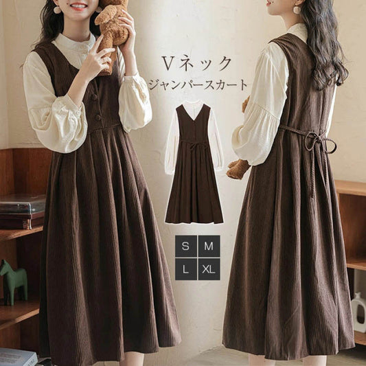 セットアップ スーツ レディース ワンピース シャツ ジャンパースカート