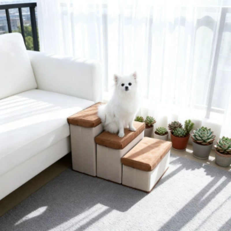 ドッグステップ 犬用ステップ ドッグスロープ 犬用スロープ 犬用階段 犬用踏み台 3段
