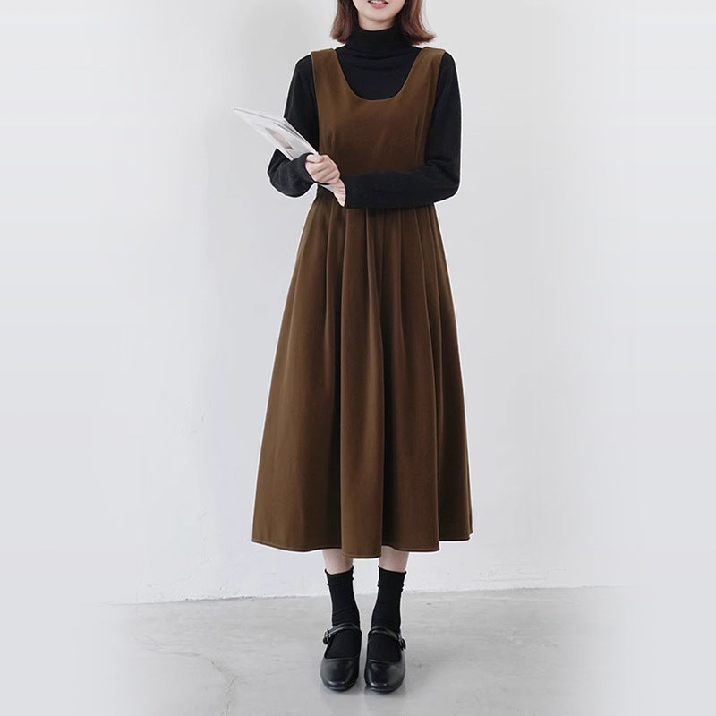 スカート ミモレ丈スカート サスペンダースカート ジャンパースカート キャミソールワンピ