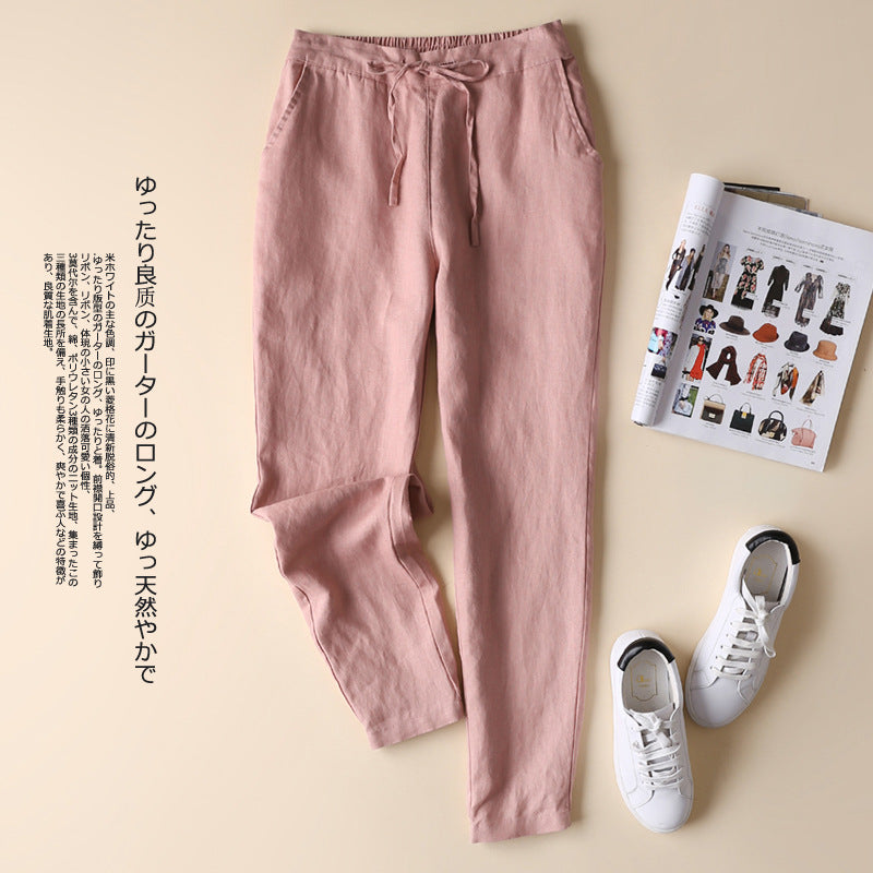 ハーレムパンツ 9分丈 ストレートパンツ レディース パンツ ガウチョパンツ ワイド 快適