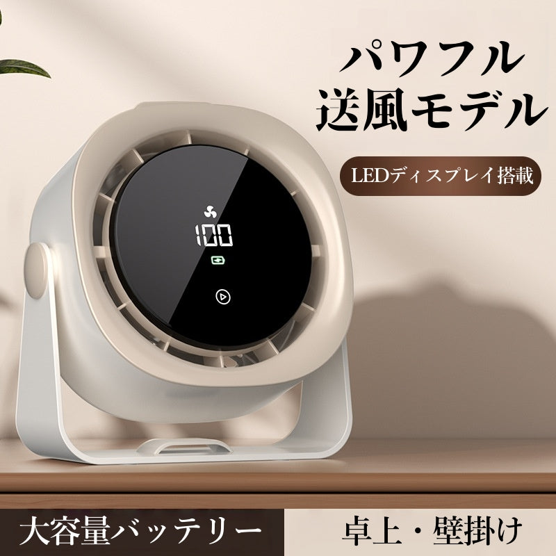 扇風機 卓上 2way 卓上扇風機 ファン サーキュレーター 壁掛け デスク