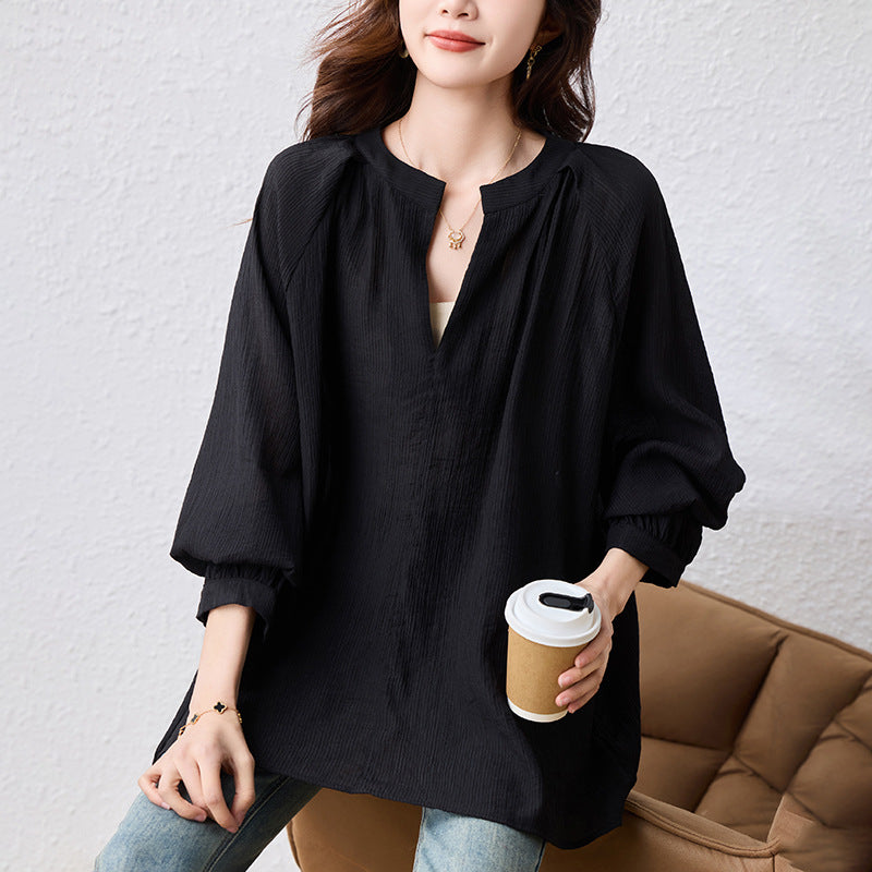 ブラウス シフォンブラウス ロングシャツ レディースシャツ シャツ トップス レディース