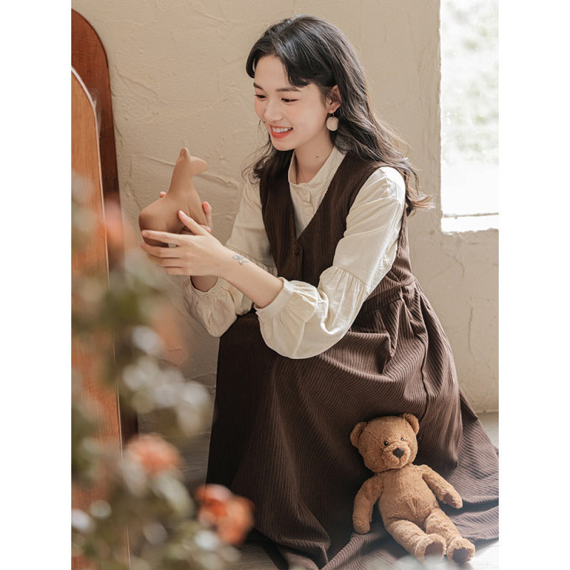 セットアップ スーツ レディース ワンピース シャツ ジャンパースカート