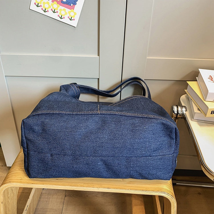 デニム ショルダーバッグ ユニセックス メンズ レディース カジュアル 通学