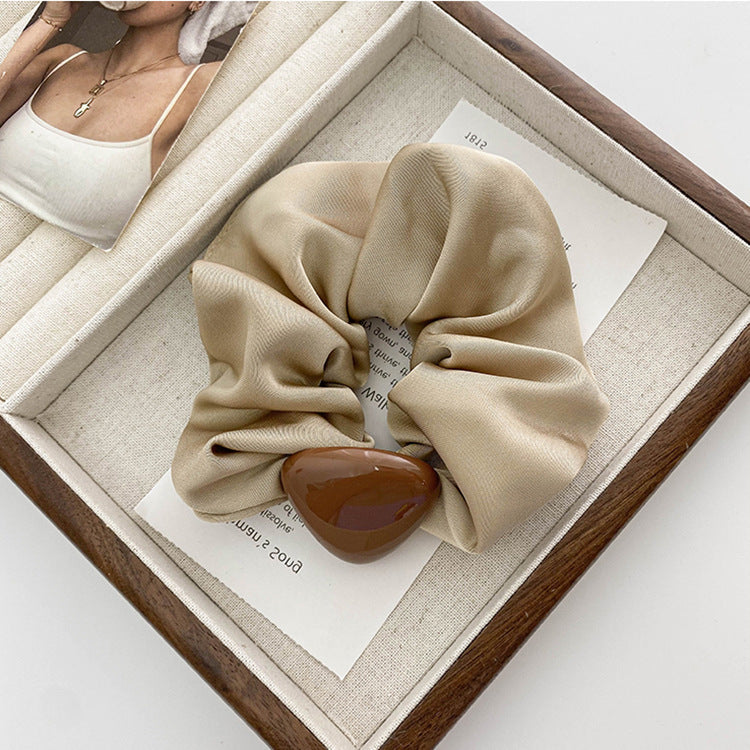 ヘアゴム 大人っぽい  おしゃれ ヘアアクセサリー ファーボール  ポニーテール 無地 シンプル