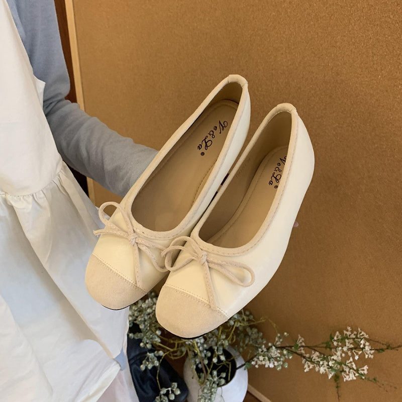 バレエシューズ フラットシューズ ローヒールシューズ ぺたんこ靴 レディース