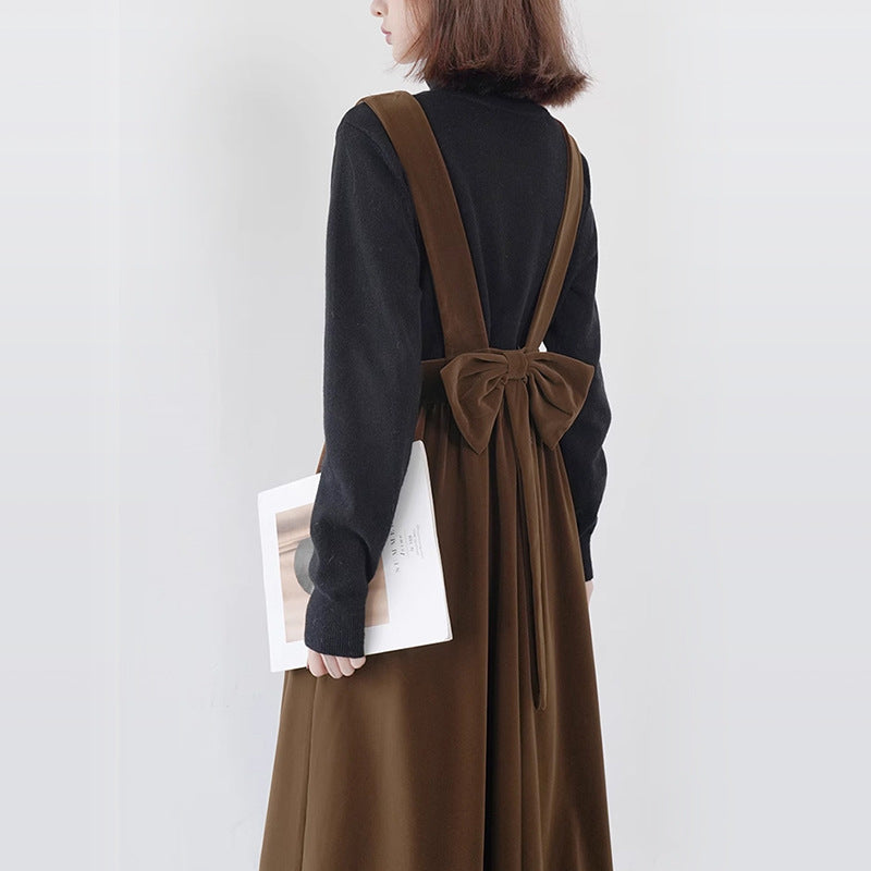 スカート ミモレ丈スカート サスペンダースカート ジャンパースカート キャミソールワンピ