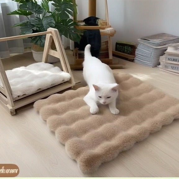 秋冬大人気！ モコモコクッション 毛布ブランケット もこもこ クッション ふわふわ