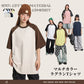Tシャツ メンズ レディース 半袖 重ね着風 オーバーサイズ ユニセックス 韓国ファッション