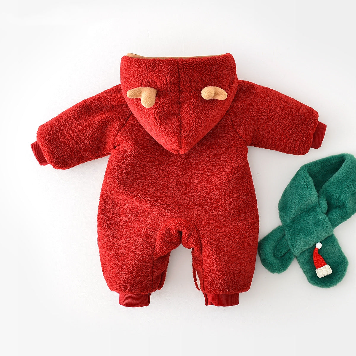ベビー ジャンプスーツ カバーオール プレゼント サンタクロース クリスマスツリー アウター